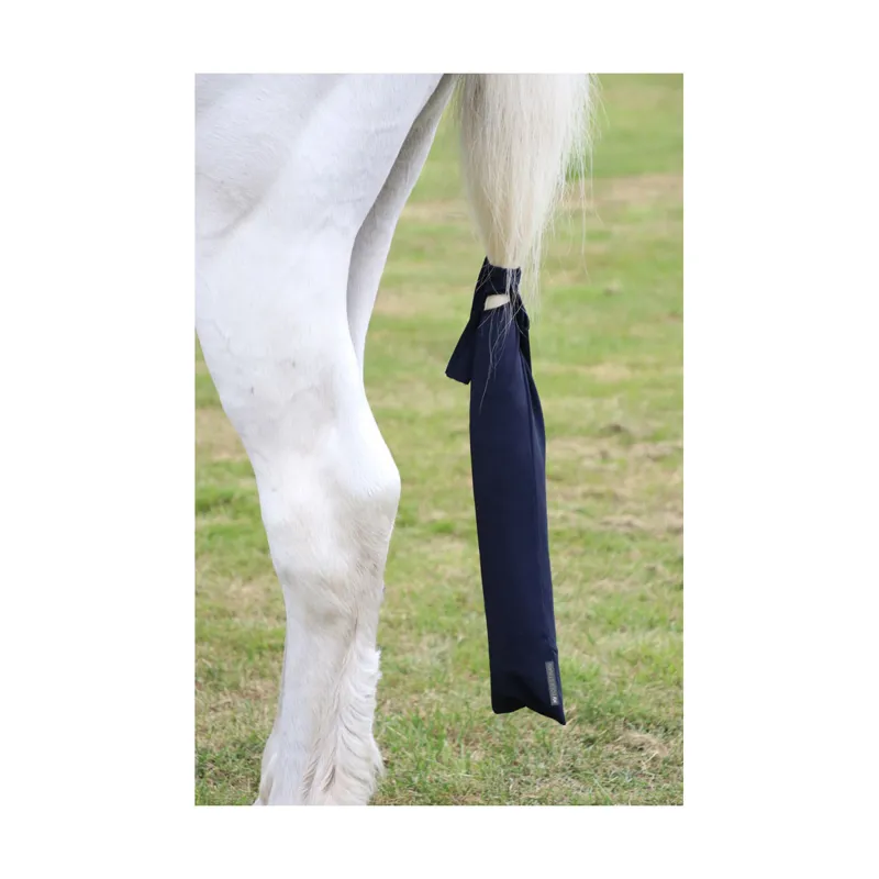 Hy Equestrian Lycra Flex Tail Bag in Navy